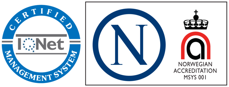 Logo til IQNET. Logo.