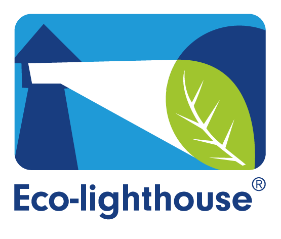 Logo til ECO-lighthouse. Logo.