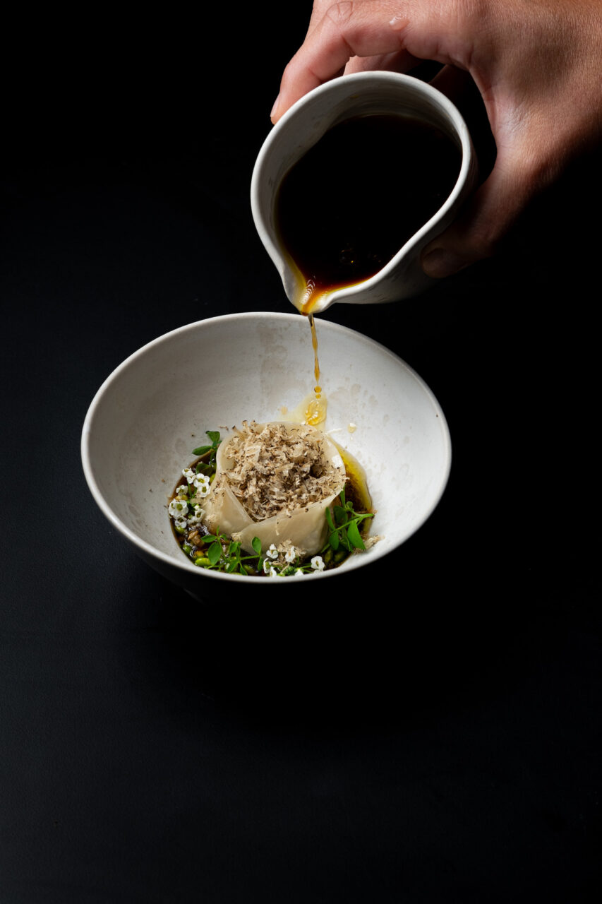 Matrett på en tallerken. Foto