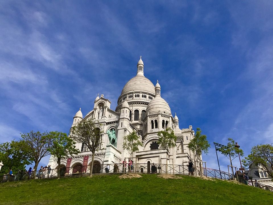 Basilica du Sacre Couer i Paris, Frankrike