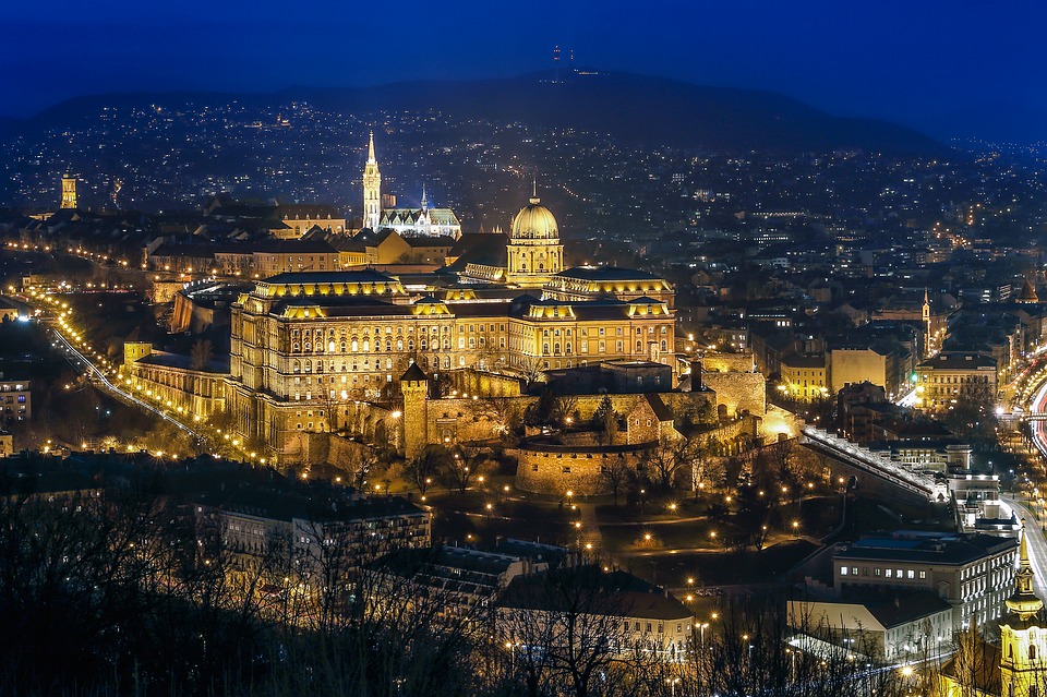 Budapest om kvelden