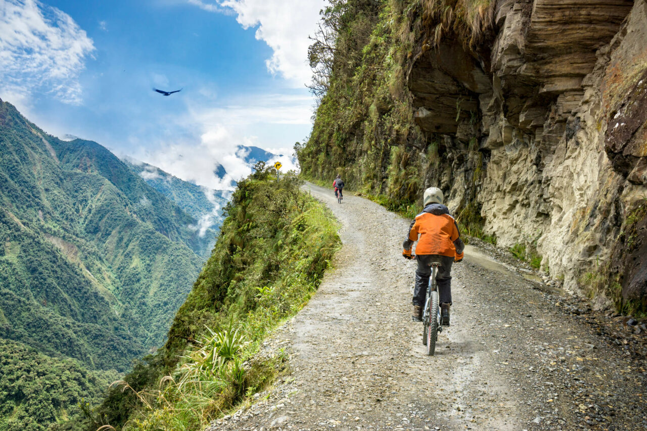 Death Road i Bolivia