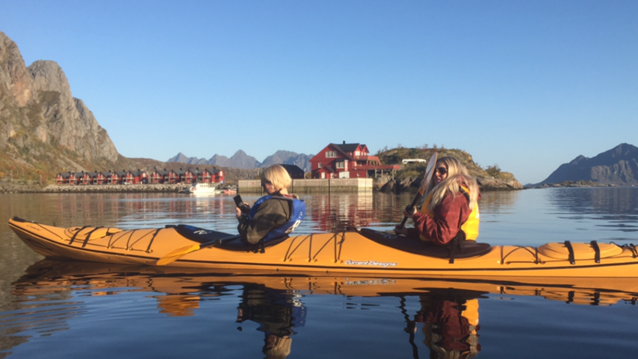 Kajakk i Lofoten