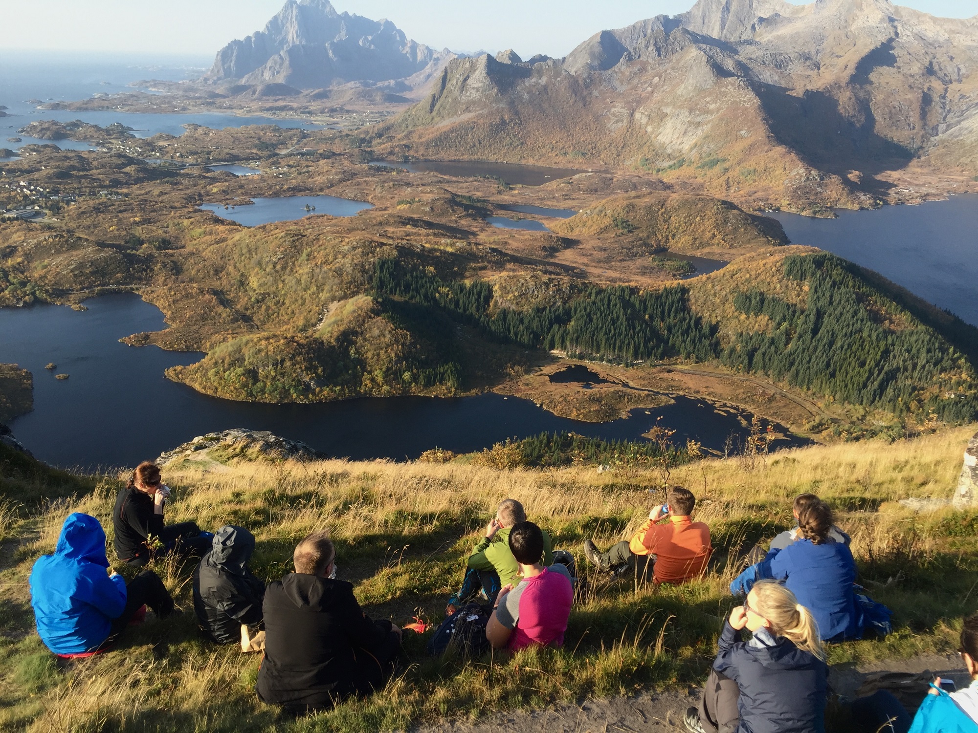 Fjelltur i Lofoten