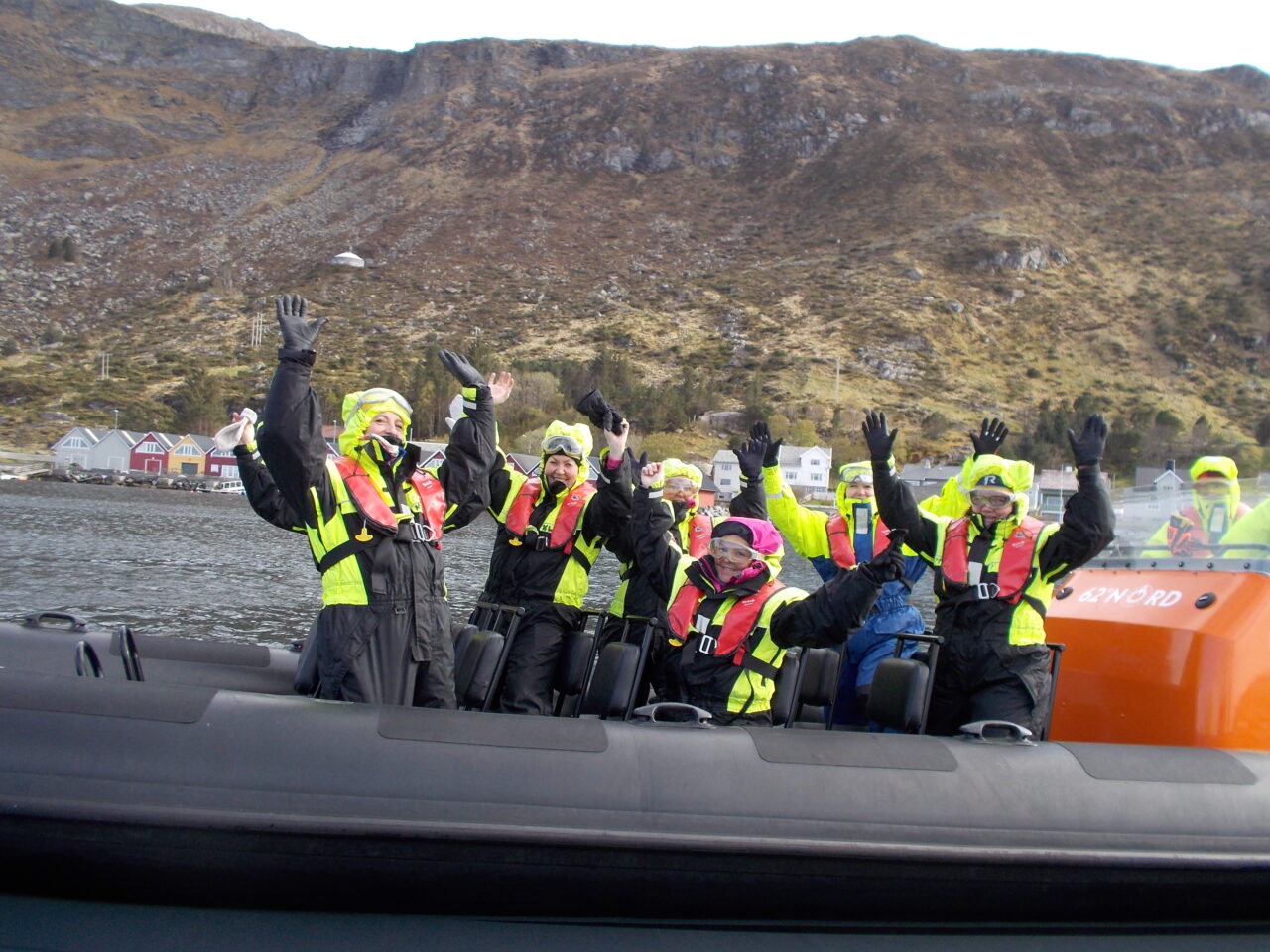 Reisetestere på RIB i Ålesund