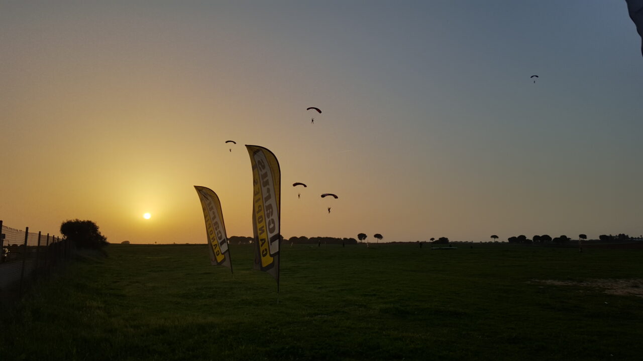 Hoppfeltet Skydive Spain i Sevilla