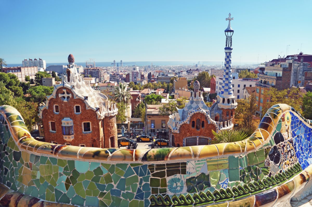 Park Guell i Barcelona