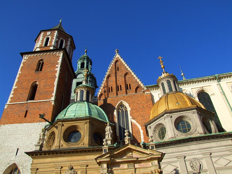 Wawel i Krakow, Polen