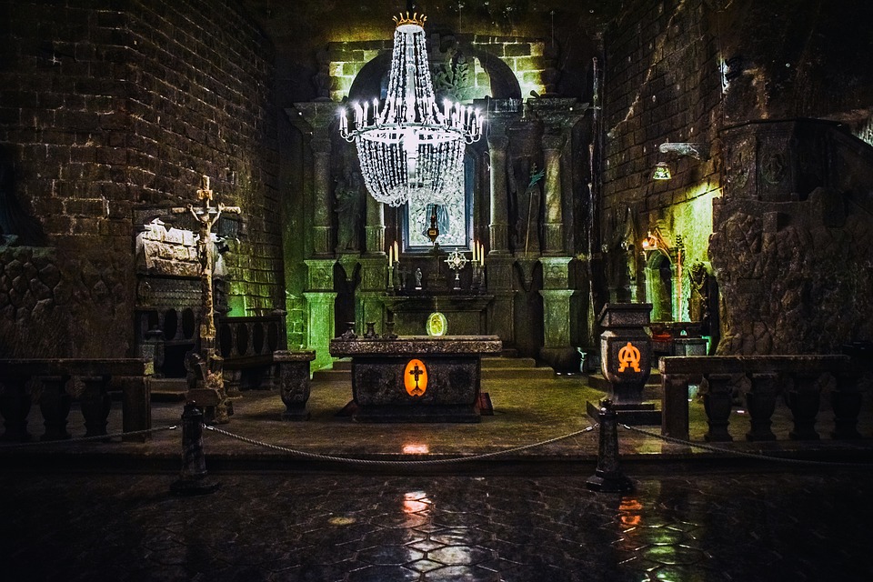 Wieliczka Saltgruve, Krakow, Polen