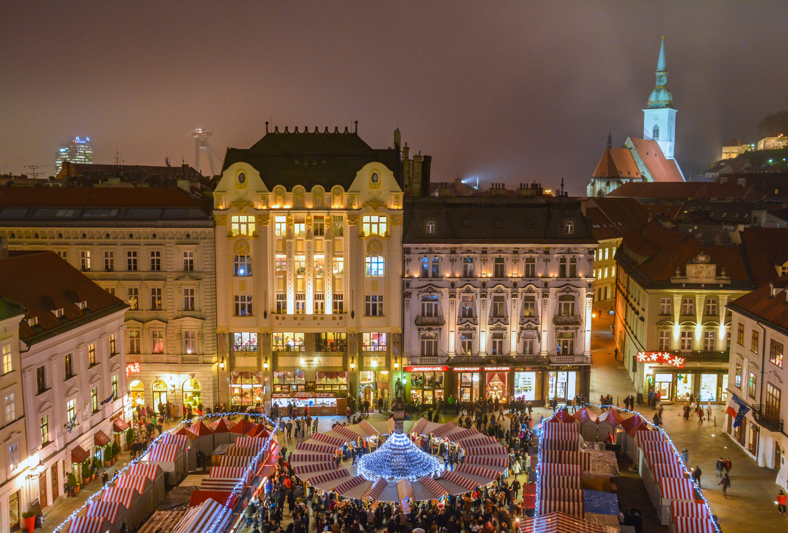 Julemarked i Bratislava, Slovakia