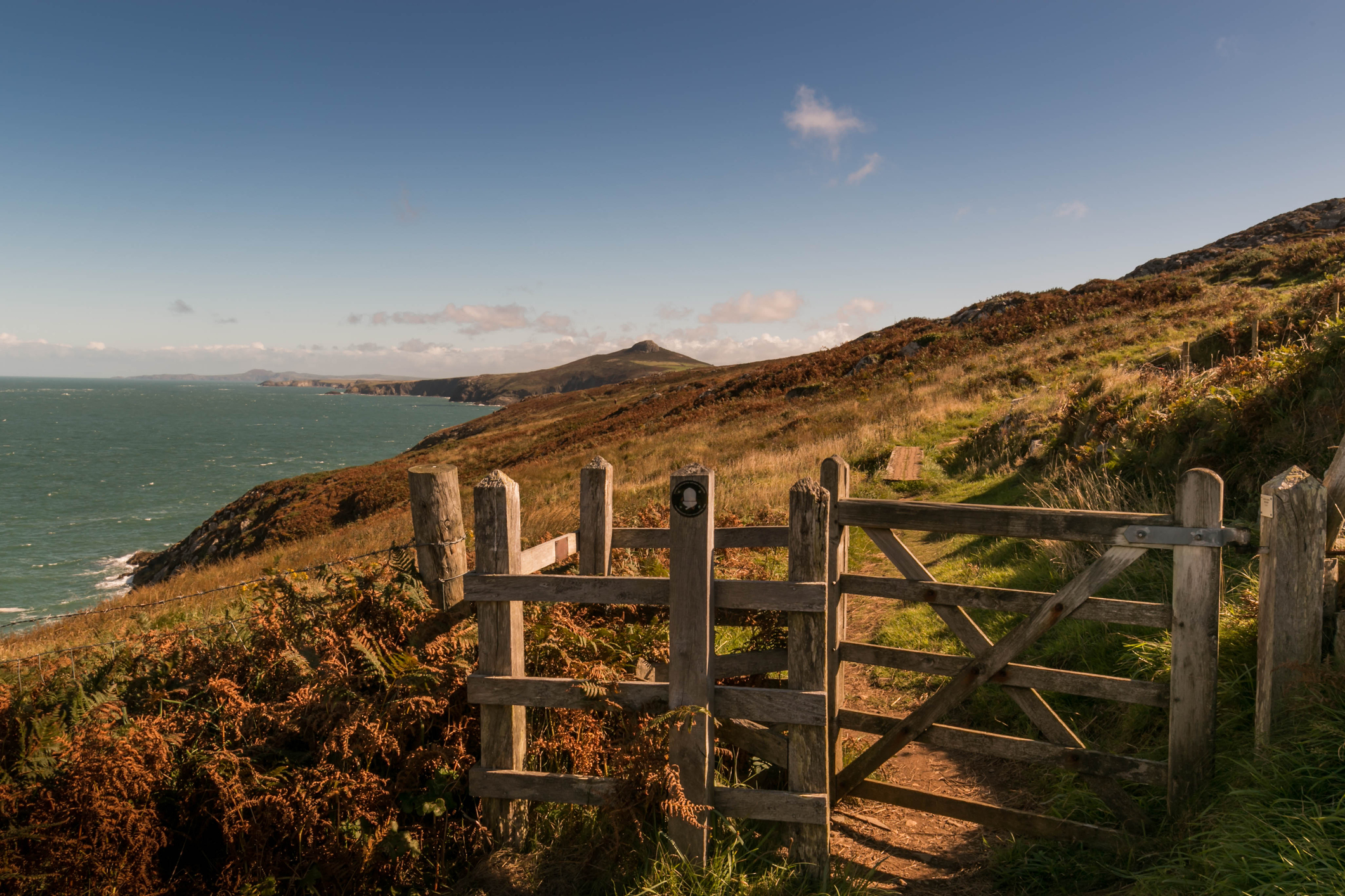 Port til Pembrokeshire i Wales