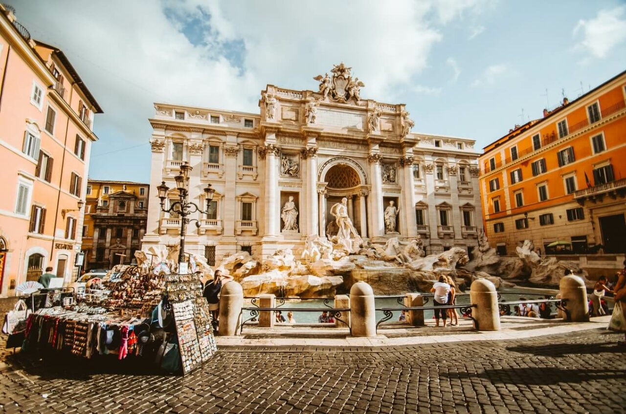 Trevi fontenen i Roma