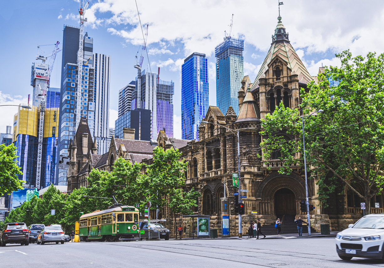 La Trobe and Russel Street, Melbourne, Australia