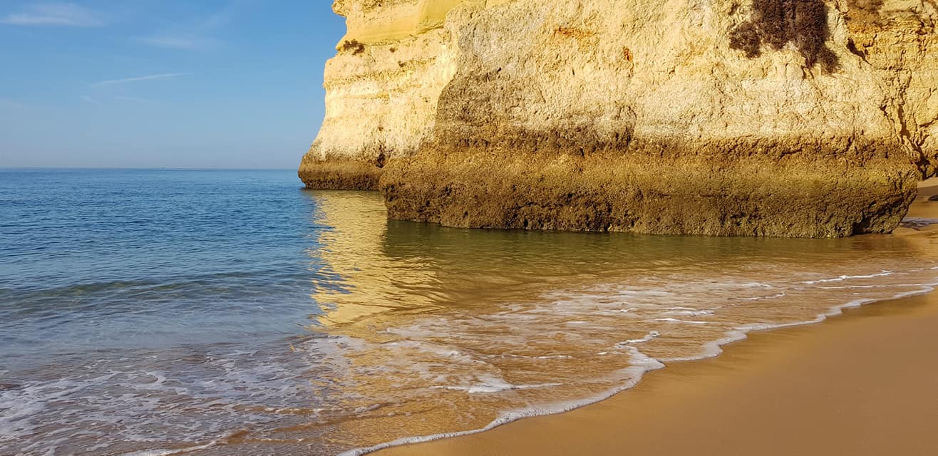 Stranden i Alvor, Portugal