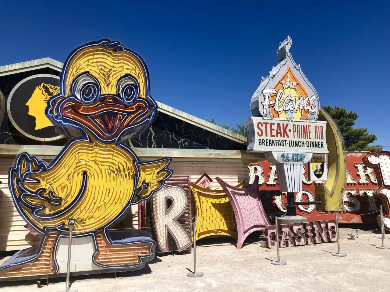 The Neon Sign Museum i Las Vegas, USA