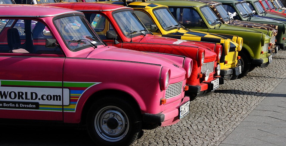 Trabant i Berlin, Tyskland