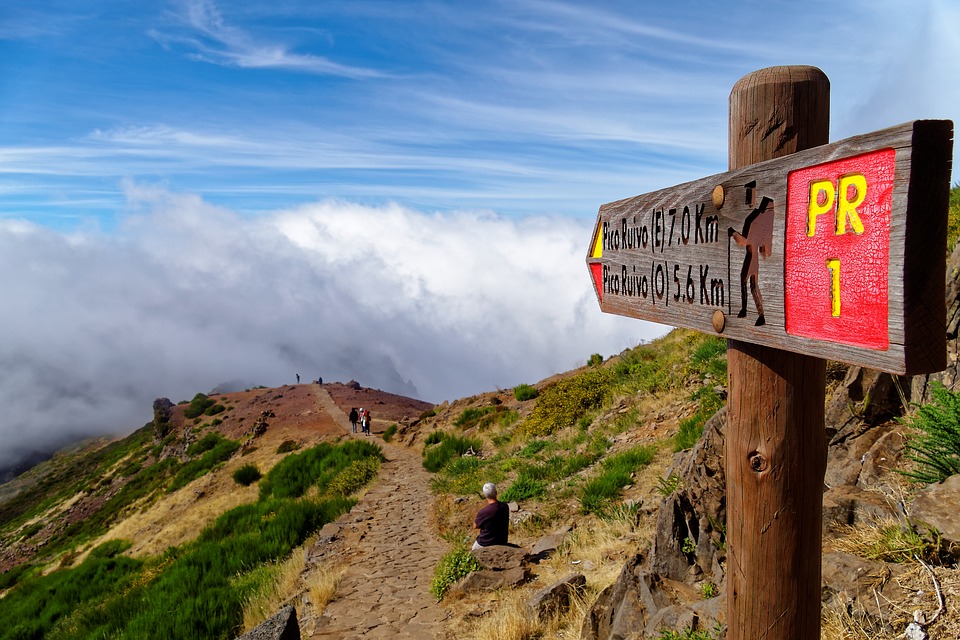 Vandring på Madeira, Portugal