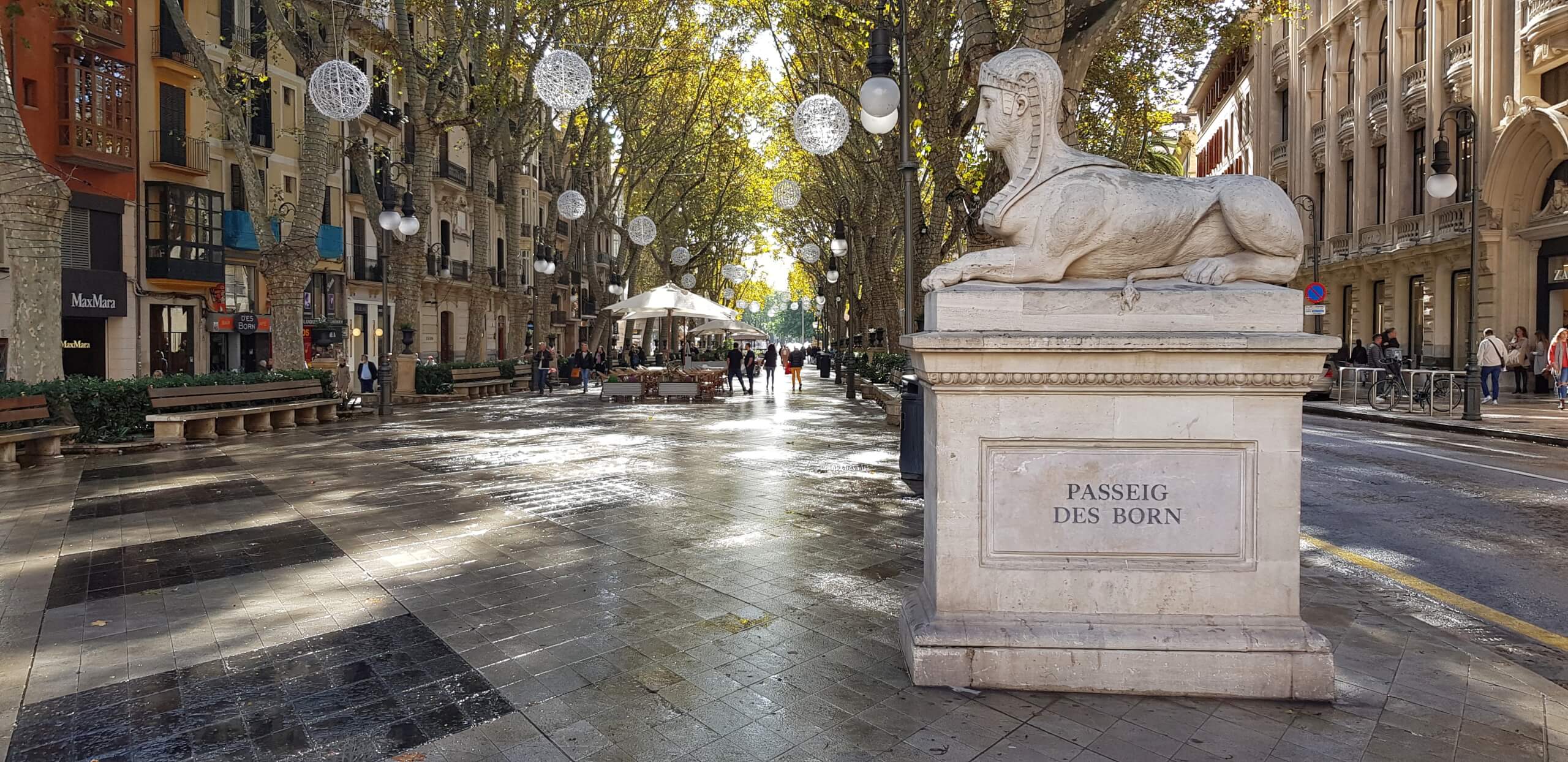 Shopping i Passeig del Borne, Palma de Mallorca