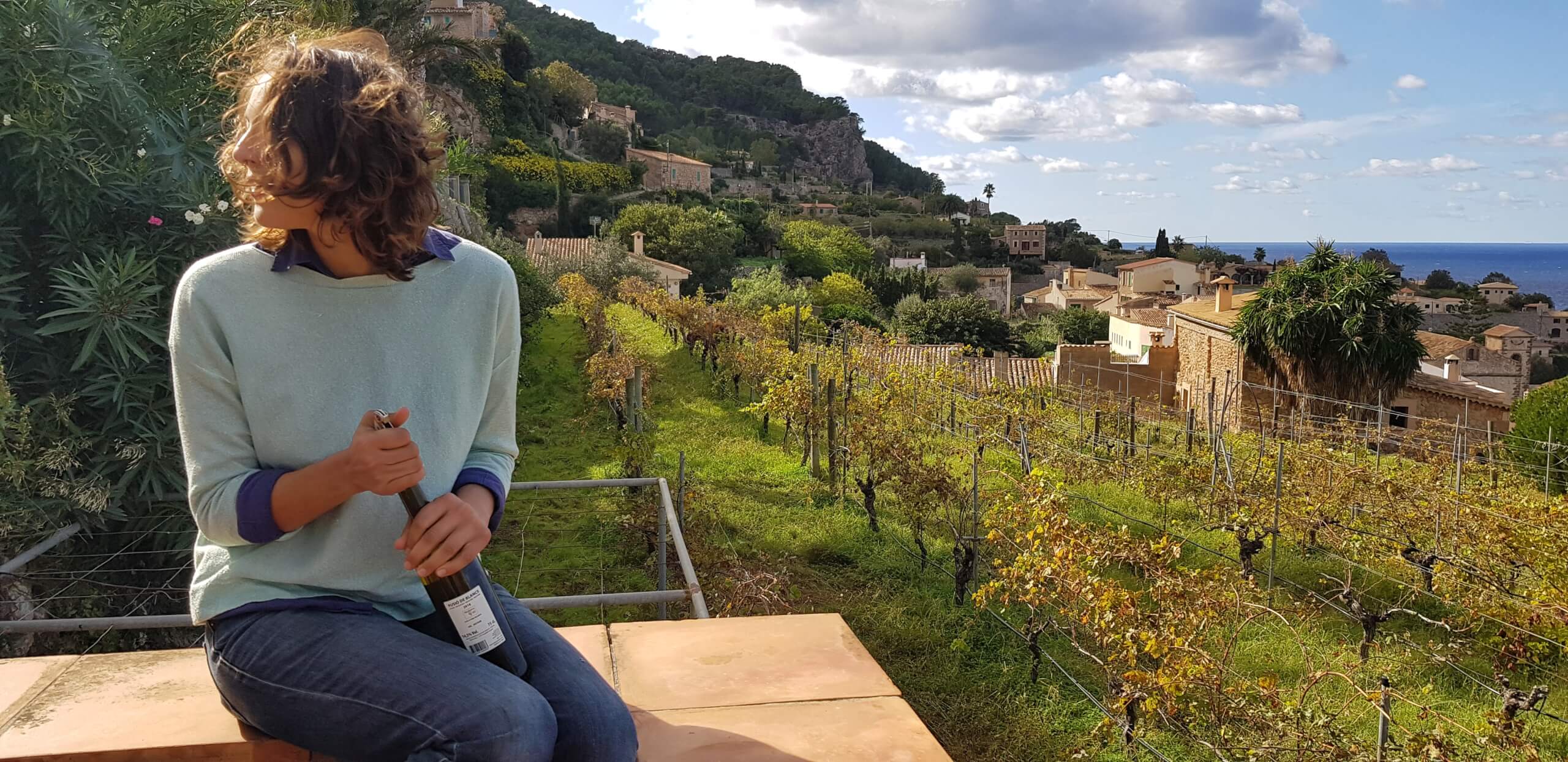 Vinsmaking på vingården Son Vives, Mallorca