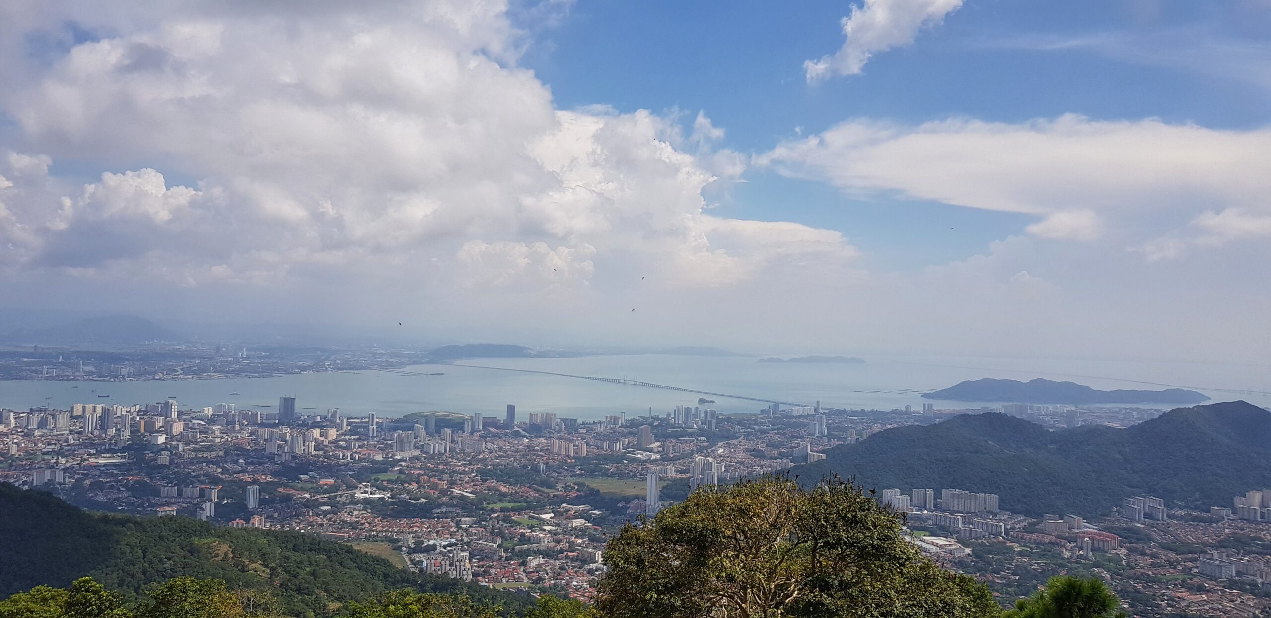 Utsikten fra Penang Hill