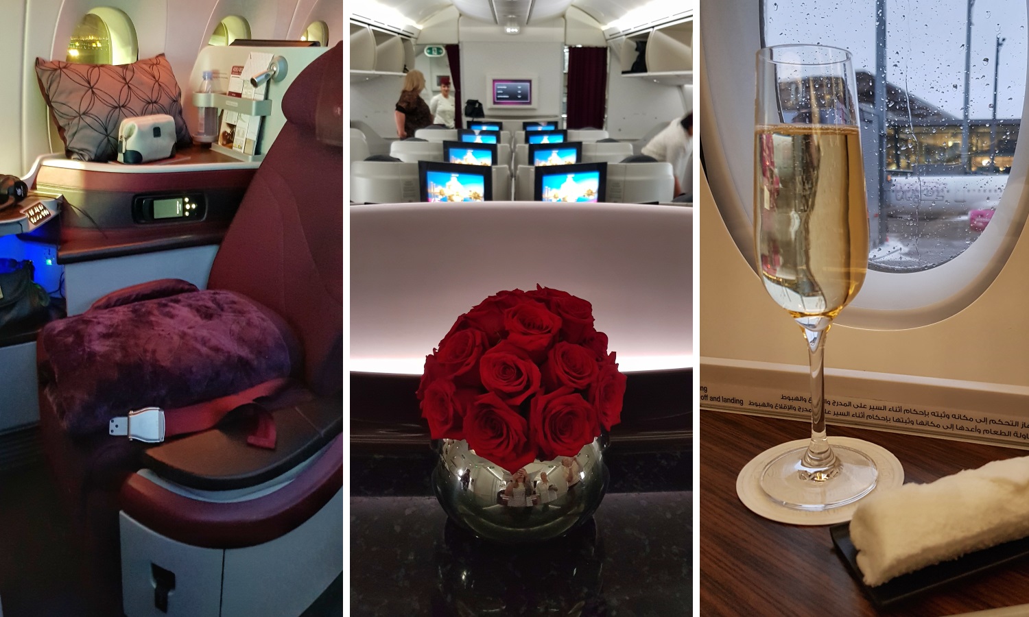 Business Class på Qatar Airways