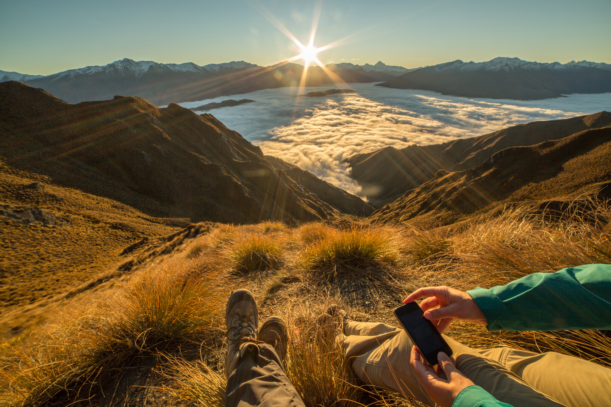 Vandring i fjellene i Wanaka