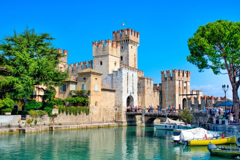 Castle Scaliger i Sirmione