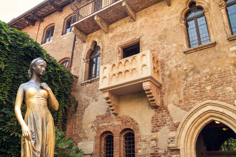 Julies balkong i Verona