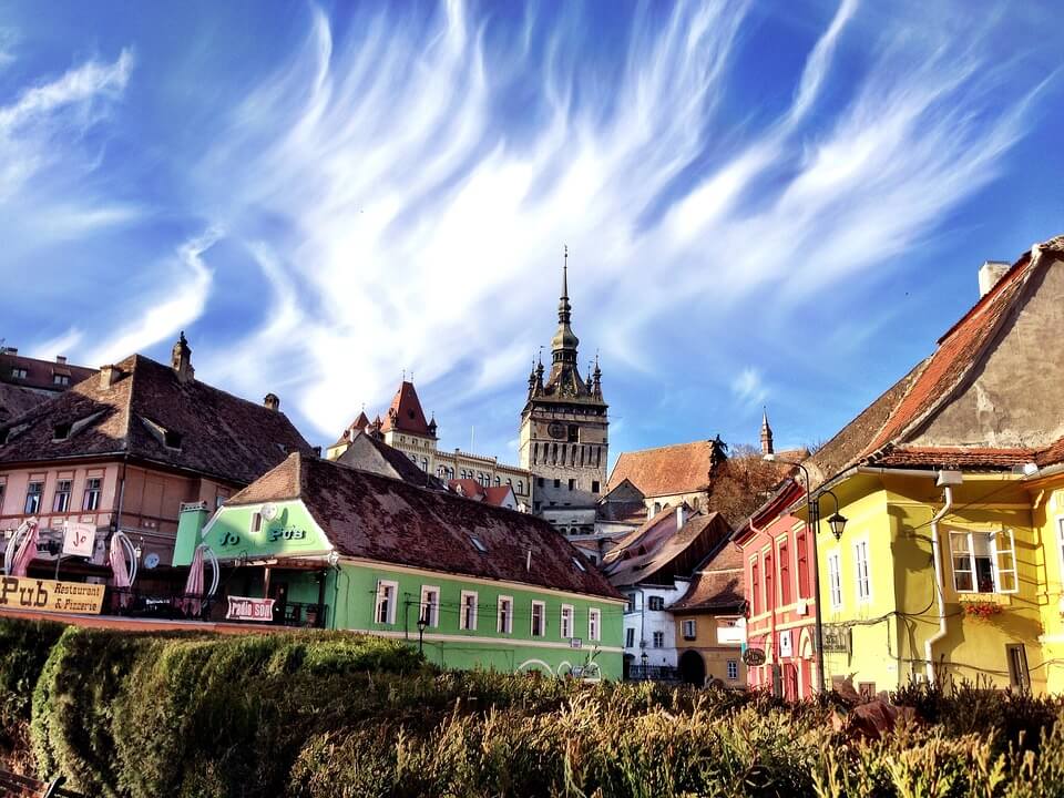 Sighisoara i Romania