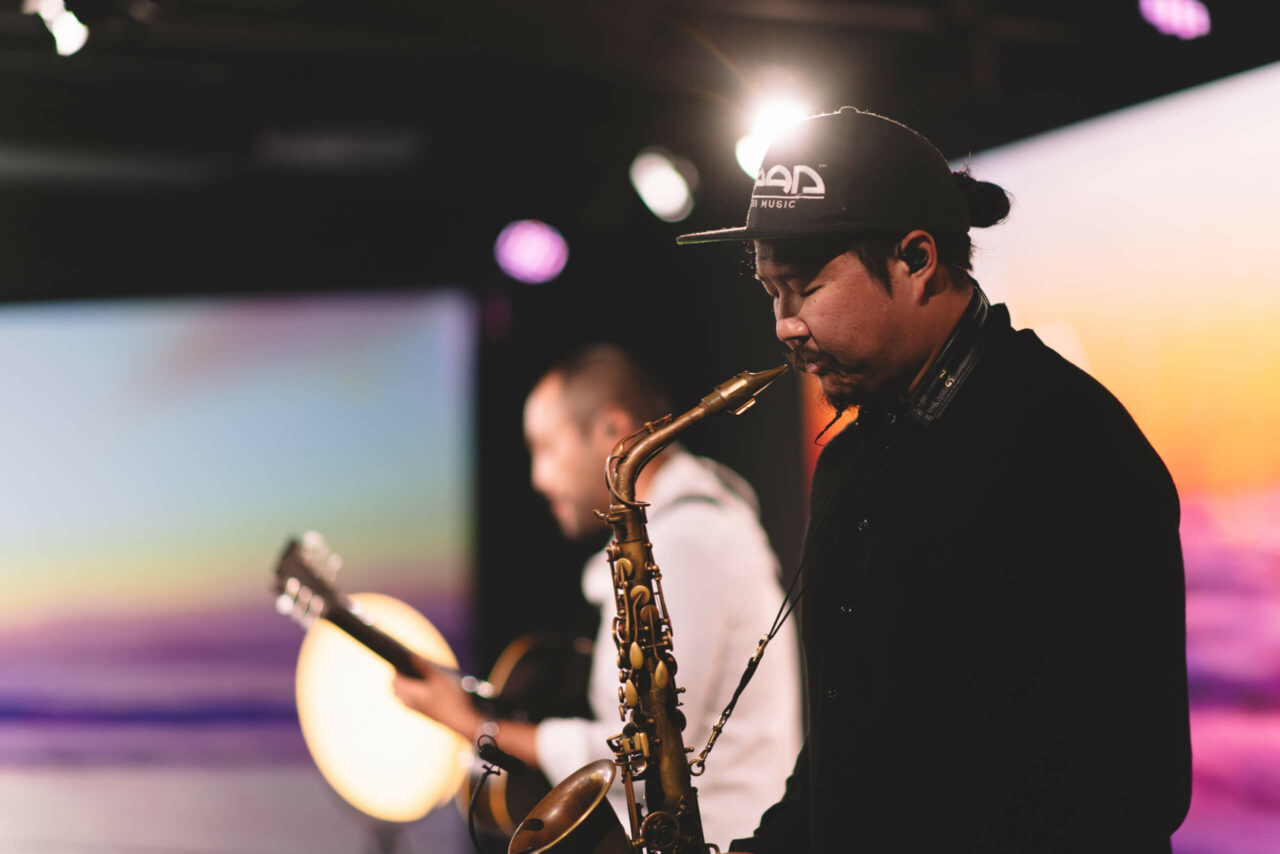 Digitalt arrangement med live-musikk