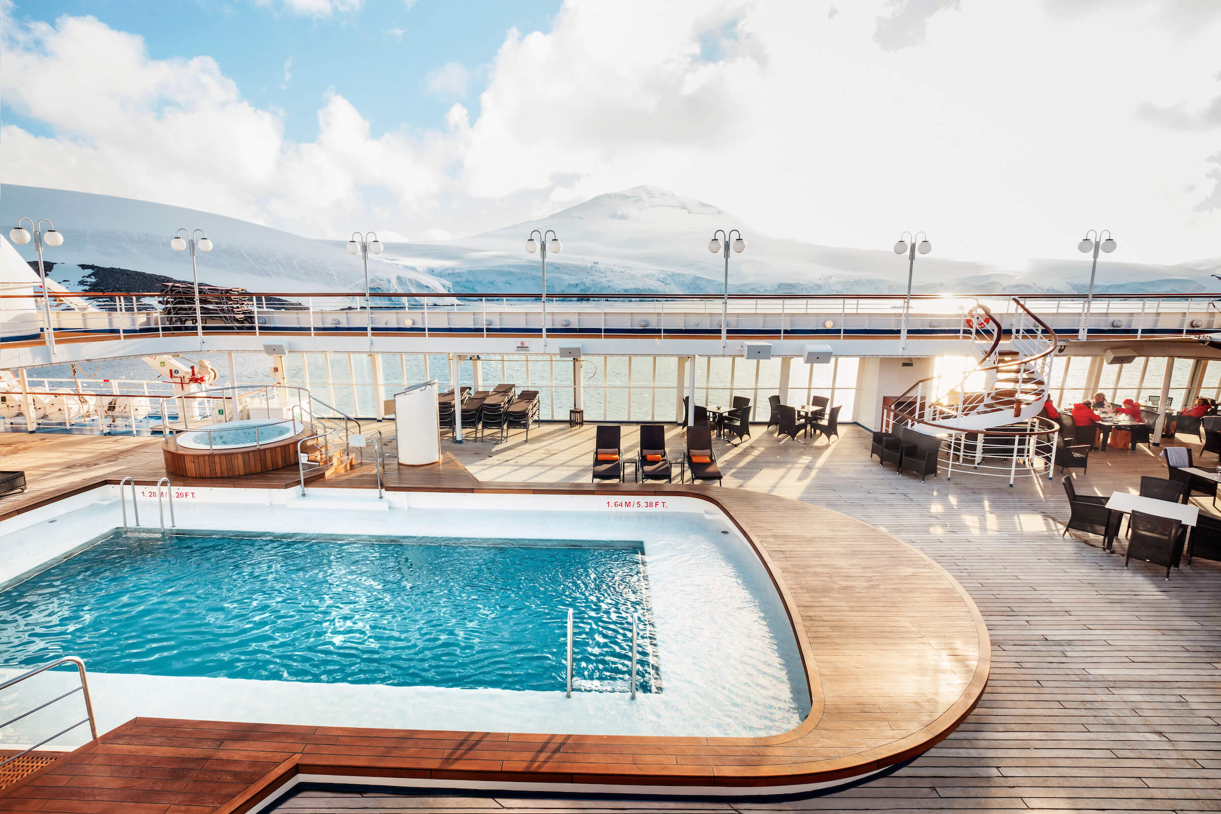 Basseng på Silver Cloud