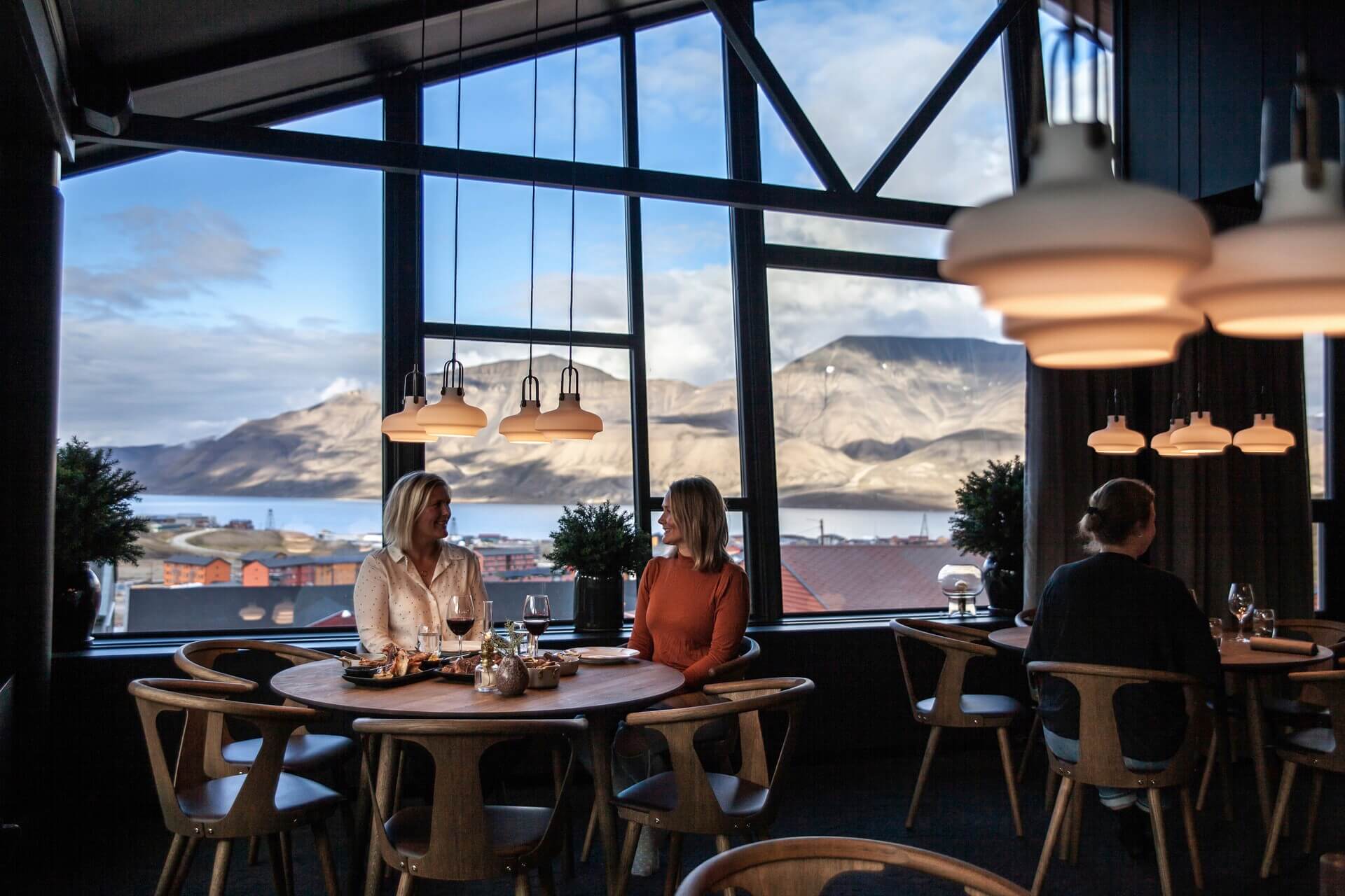 Funktionærmessen Restaurant på Funken Lodge