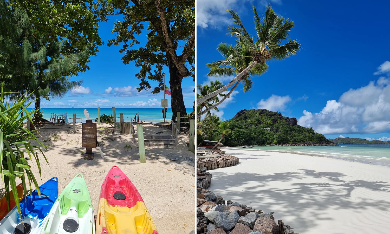 Beau Vallon Beach og Cote D’or Beach, Seychellene