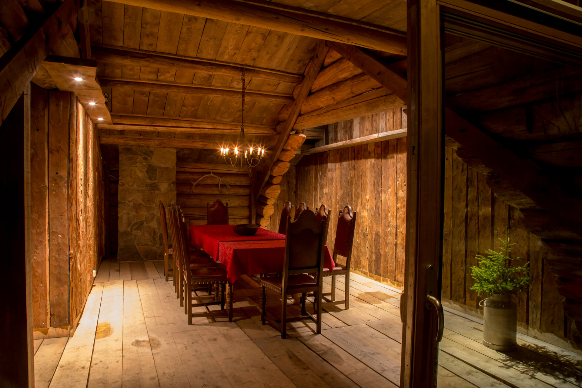 Konferanserom på Lien Fjellgård