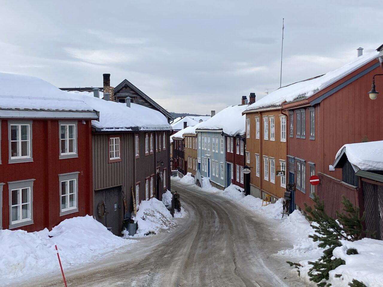 Gate i Røros sentrum